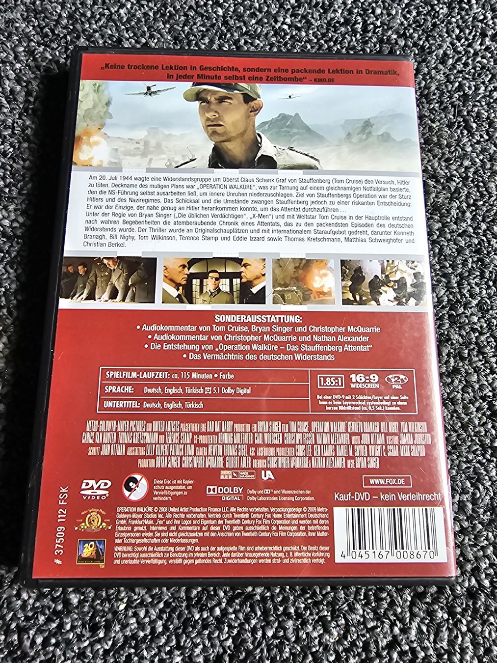 Tutti i DVDs: Operation Walküre (20883) – Usato da Ruswil venduto da jan_bxl5 1