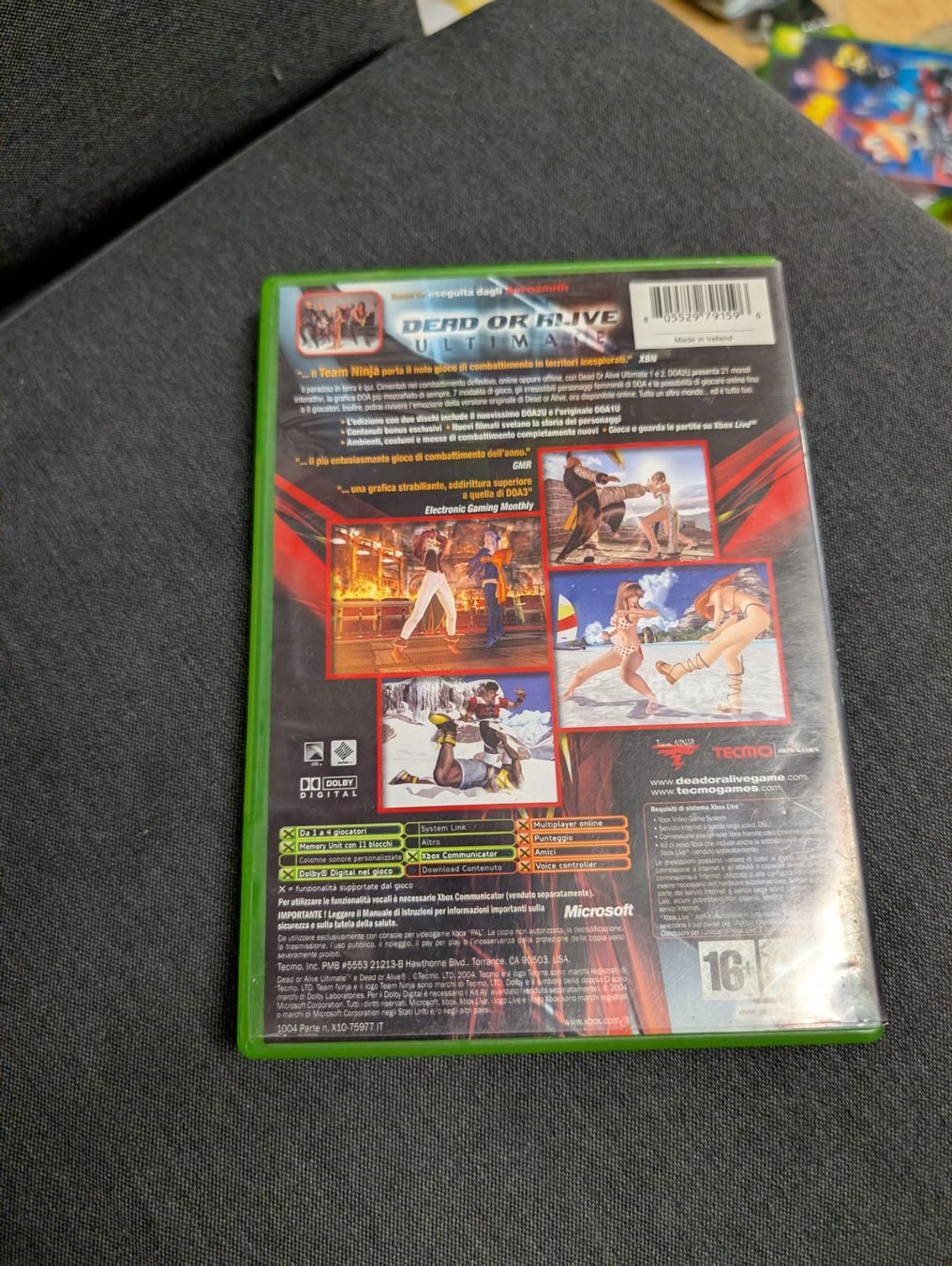 Jeux: Dead or Alive ultimate Microsoft Xbox – D'occasion à Giubiasco par Ticinerd 1