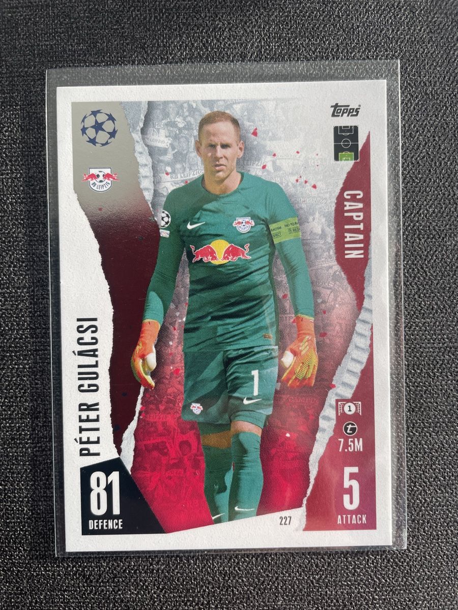 Topps Carte collezionabili: Topps Match Attax Peter Gulacsi RB Leipzig – Nuovo (secondo la descrizione) da Burgdorf venduto da Sports_Cards_3400