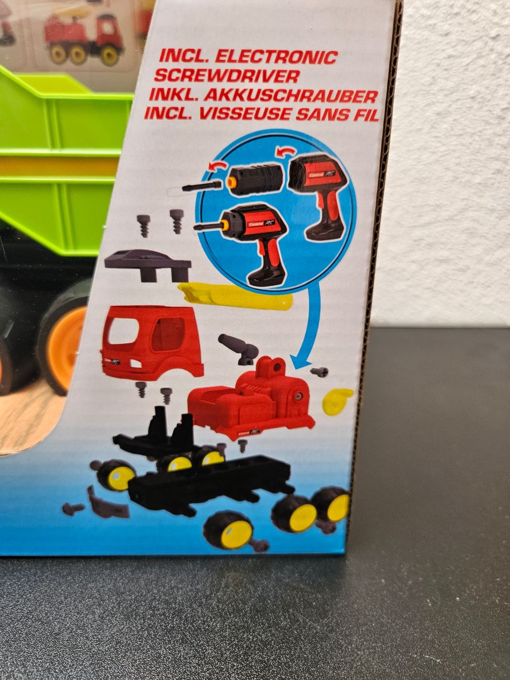 Modellismo RC: Neu - Carrera 1. First - RC-Kipper – Nuovo e nell'imballaggio originale da Dagmersellen venduto da Jarsetz_Restposten 1