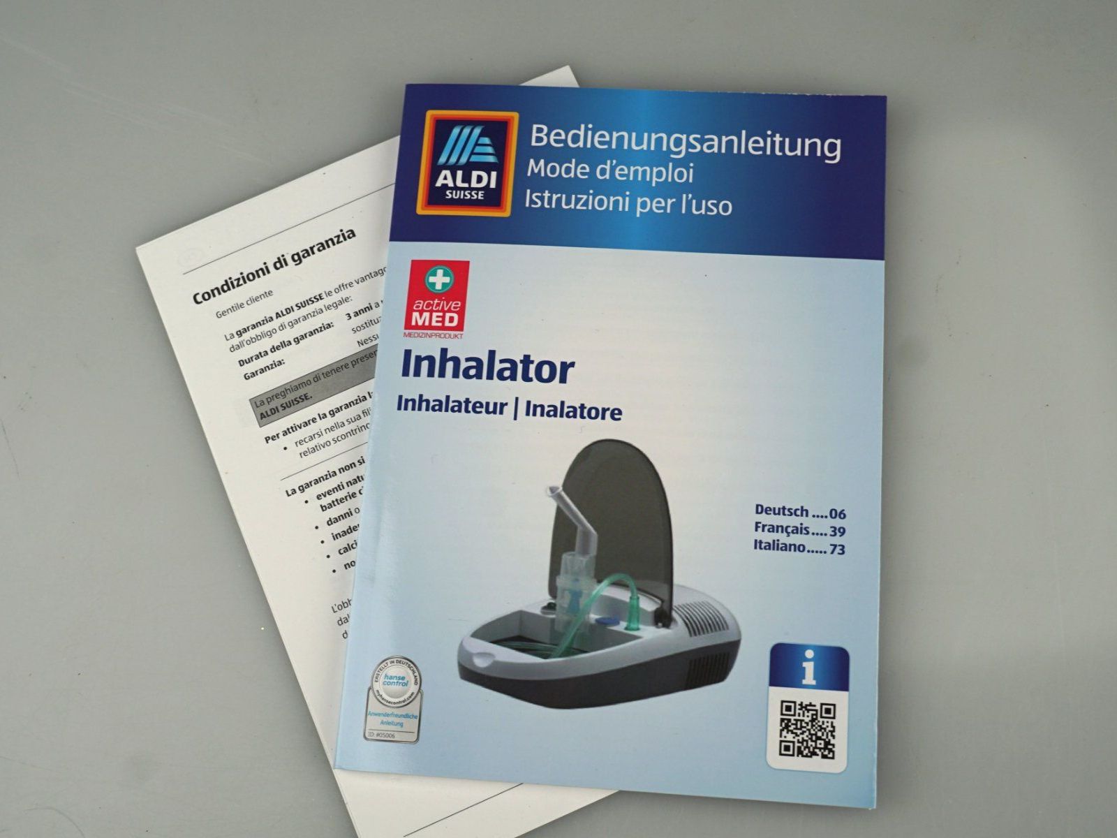 Attrezzature mediche: Active MED Inhalator (Inhaliergerät) – Nuovo (secondo la descrizione) da Rüti ZH venduto da Restwert_Rueti_ZH 2
