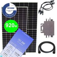 00001 - Solaranlage 920W 800W Mikro Balkonkraftwerk