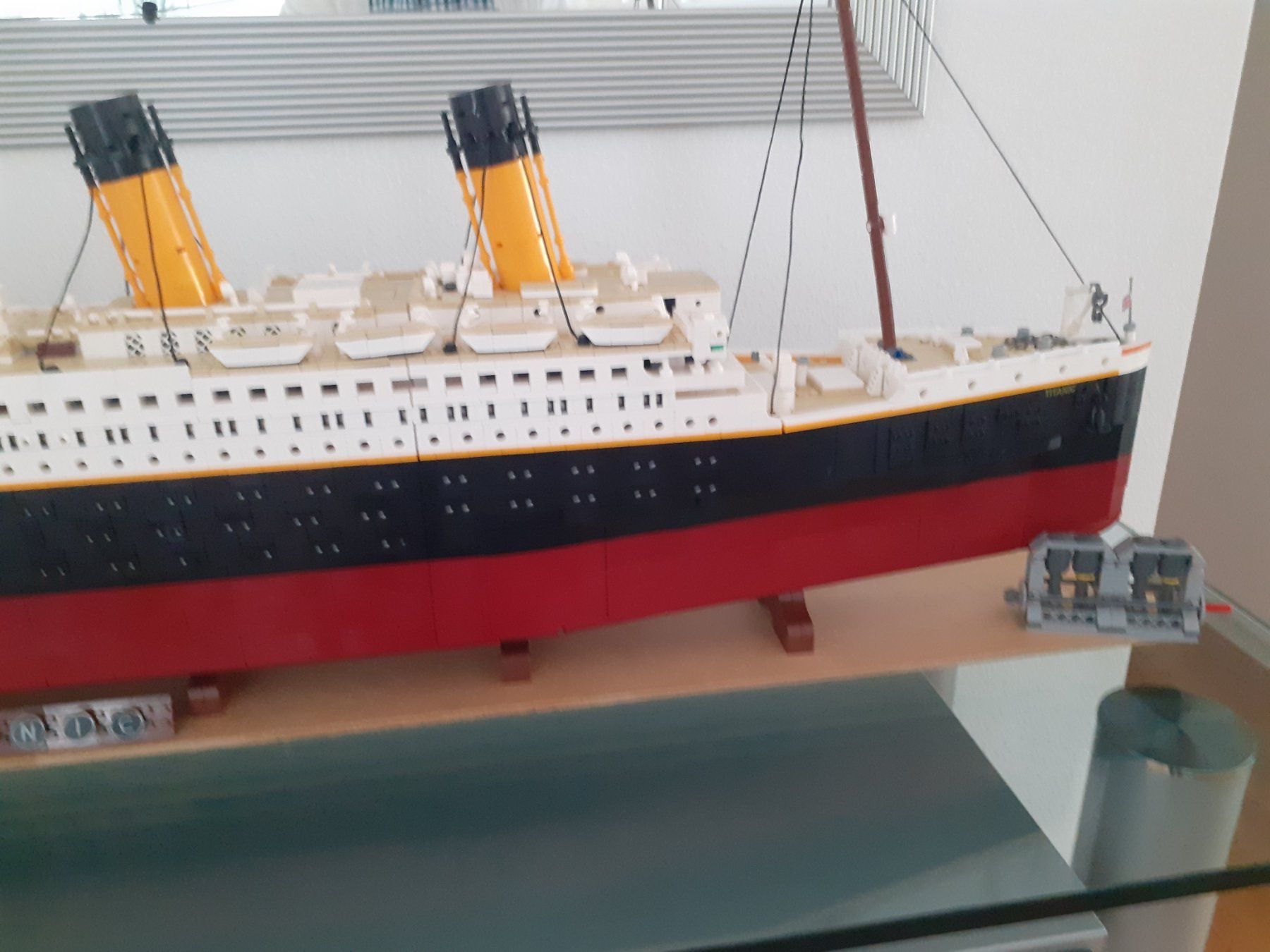 Kit di modellismo & Modellini statici: Bereits zusammengebaute Titanic – Usato da Langnau am Albis venduto da Westwind997 3