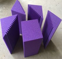 12x Violetter Akustikschaumwinkel für Studio - 24cm