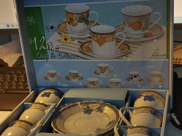 Tassen: 6 Tassen 6 Teller made in China – Neu und originalverpackt aus Dottikon von Oldyfreak 3