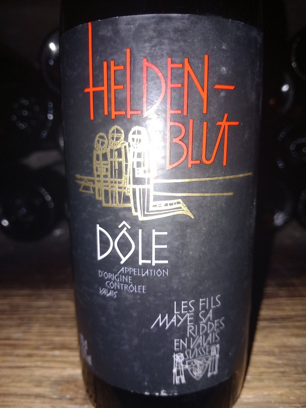 Wein: Heldenblut dole 1997 – Neu (gemäss Beschreibung) aus Le locle von juliensaran 1