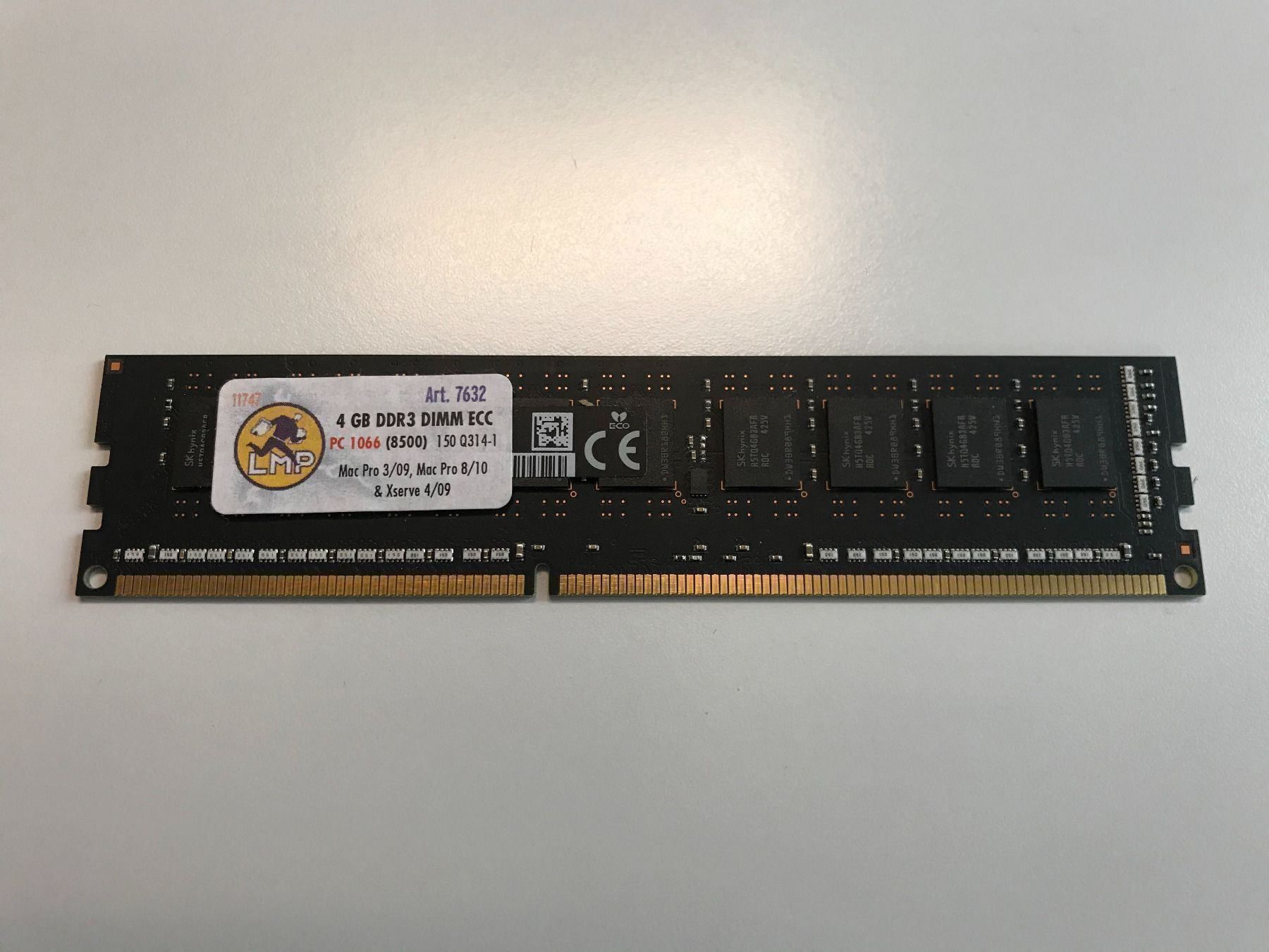 Memoria / RAM: LMP 4 GB DDR3 DIMM ECC – Usato da Bern venduto da ni_mo
