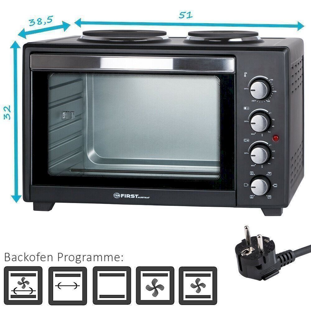 Backöfen: TZS First Austria 30L Mini-Backofen – Neu und originalverpackt aus Bottighofen von zaap 1