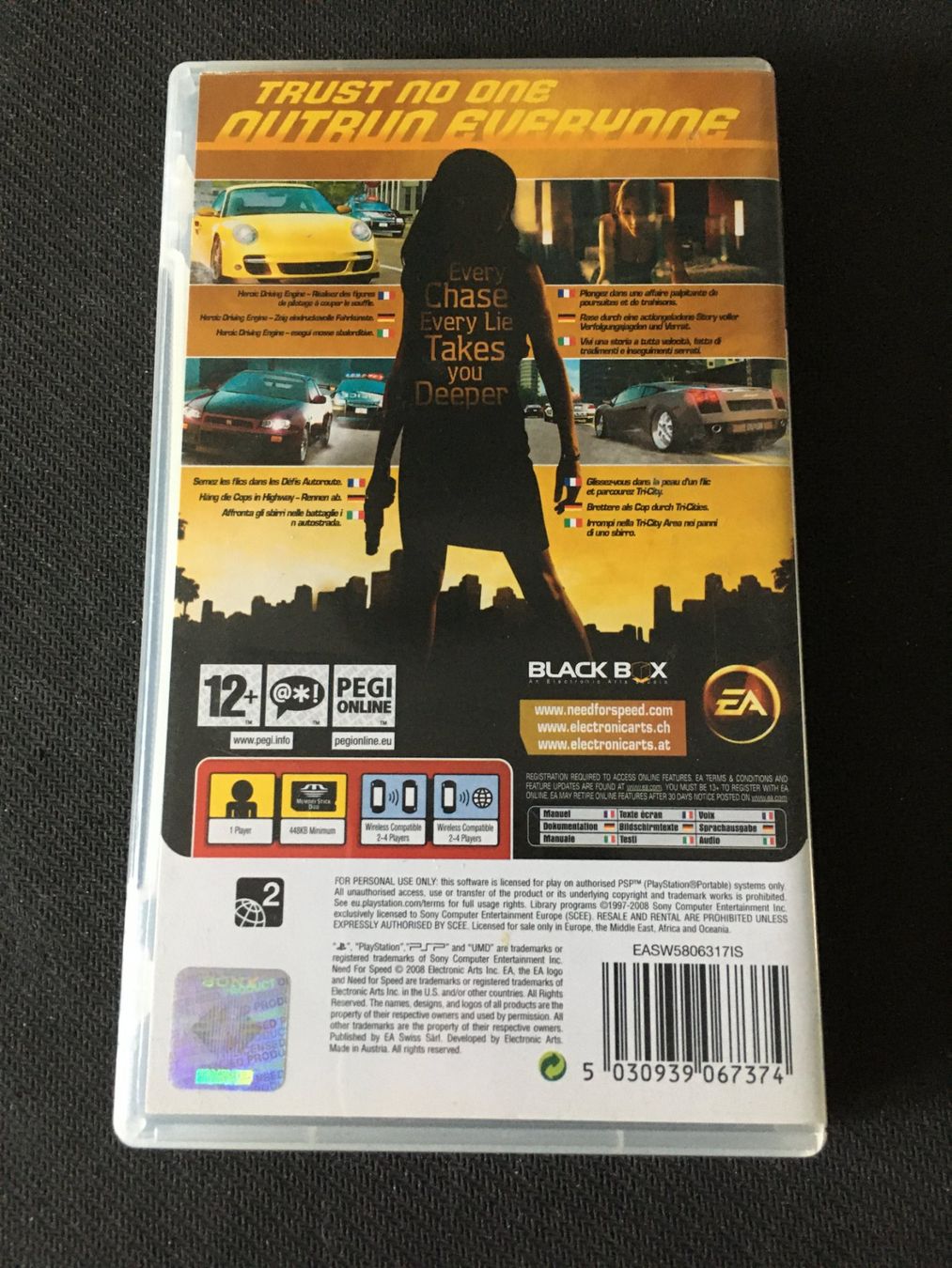 Sony Giochi: Need for Speed Undercover für PSP – Usato da St.Gallen venduto da sjosjo 1