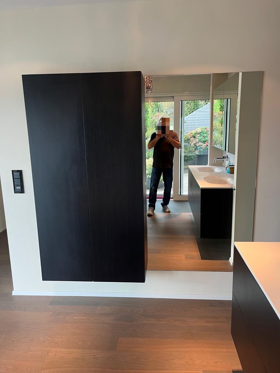 Mobili per bagno: Doppelwaschtisch Korean mit Spiegelschrank – Usato da Volketswil venduto da Bachmann7 2