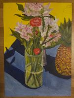 Gemälde "Blumenstillleben" - Kunst für Ihr Zuhause!