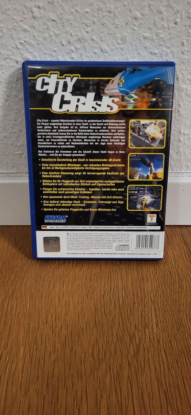 Sony Giochi: PS 2 - City Crisis – Usato da Münsingen venduto da Heroism2010 1