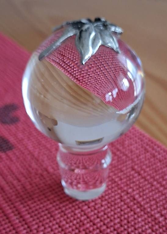 Caraffe: Glaskaraffe mit Zinndekor – Usato da Hüswil venduto da Tanzfuedle 4