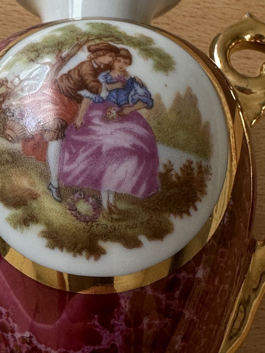 Vasi & Recipienti: Limoges Vase Vintage , signiert – Usato da Beromünster venduto da Moritz0112 5
