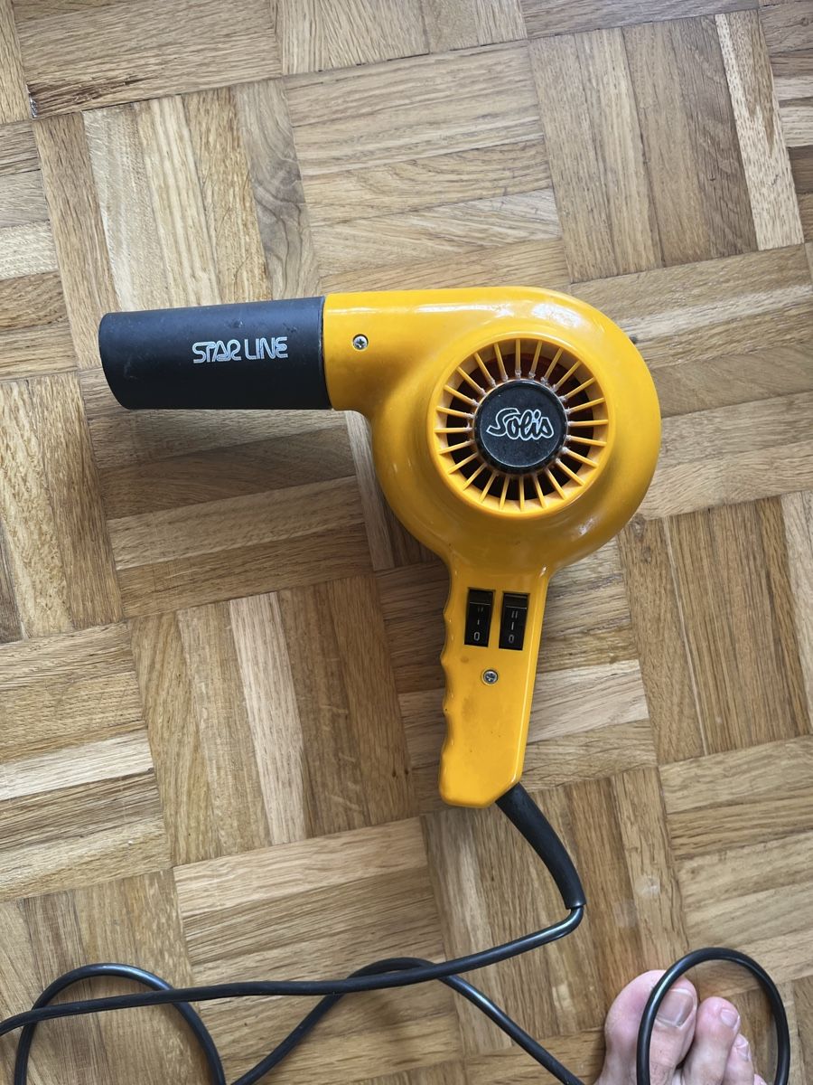 Solis Asciugacapelli: Solis Starline Vintage Haartrockner – Usato da Widnau venduto da bogi012