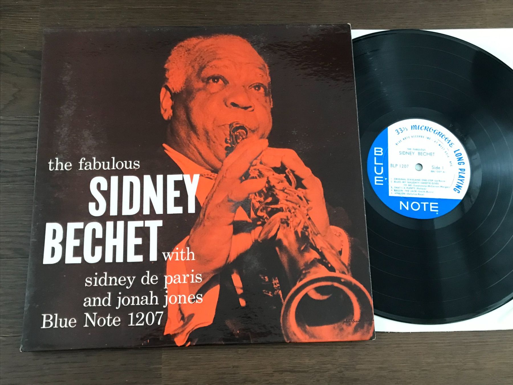 Schallplatten: SIDNEY BECHET - The Fabulous Sidney Bechet - Blue Note 1207 – Gebraucht aus Buchs AG von Archie