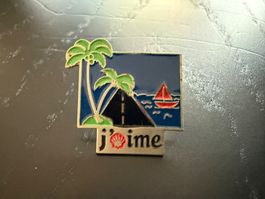 Shell Pin "J'aime" Vintage Anstecker🌴⛵️ Sommerfeeling!
