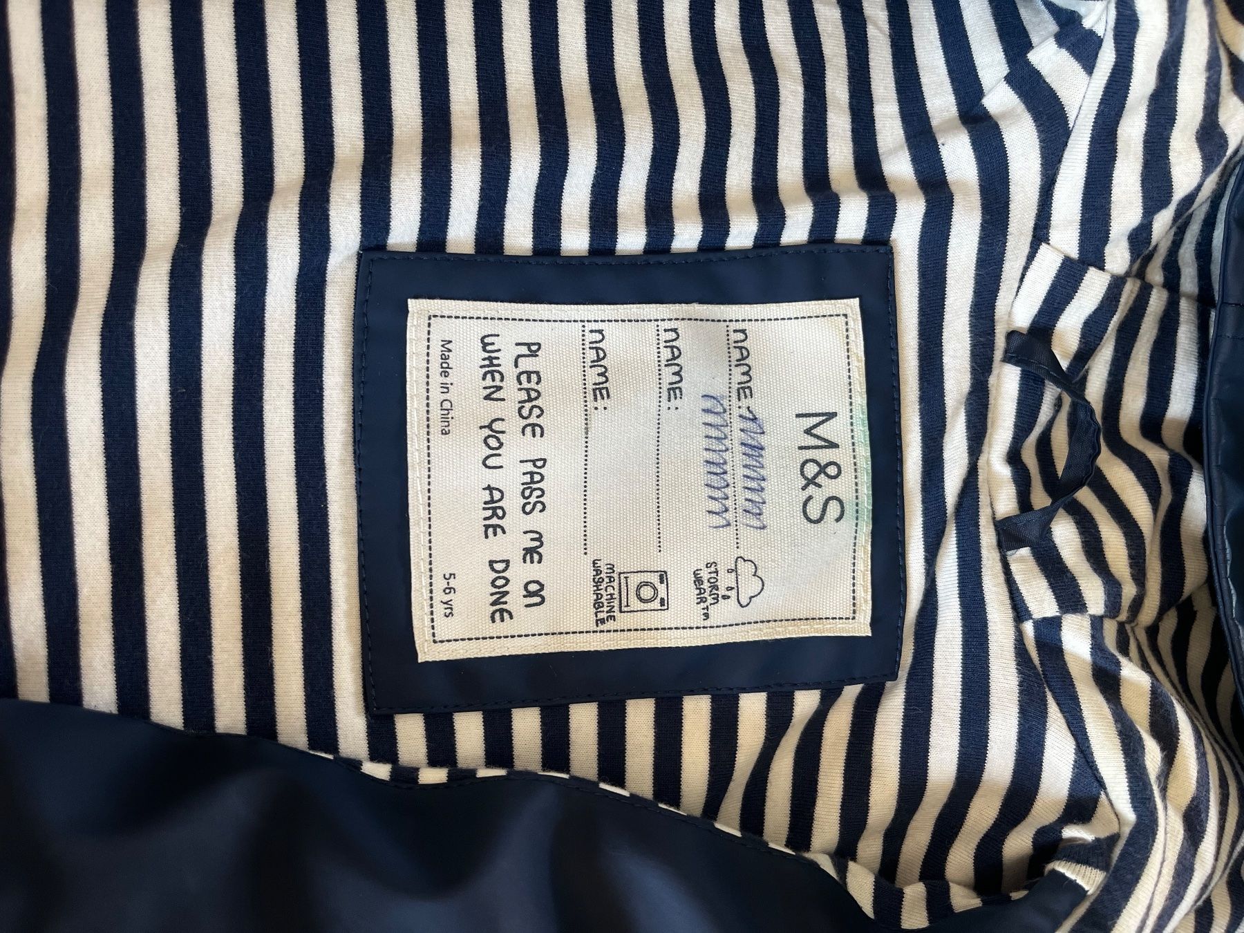 Giacche & Cappotti: veste impermeable garcon Marks and Spencer – Usato da Troinex venduto da fel_l6ds 2