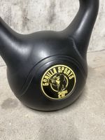 Kettlebell Gorilla Sports 20kg schwarz 