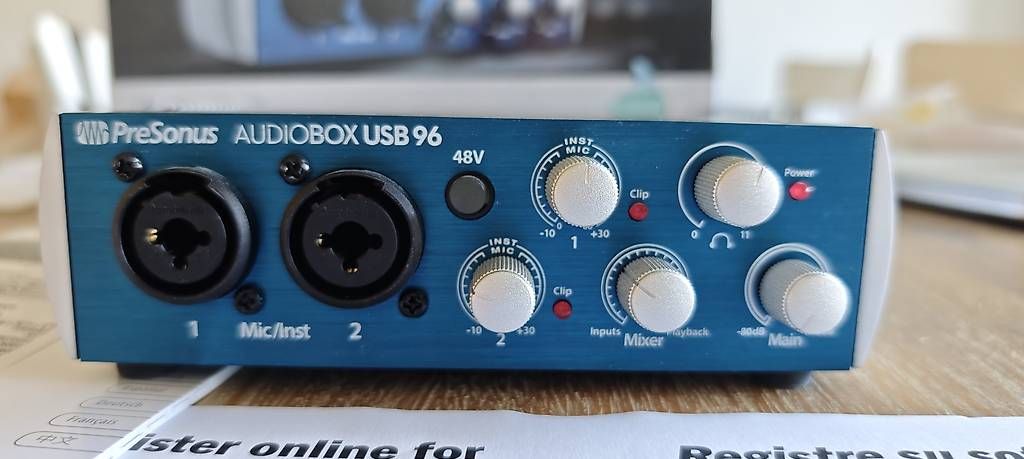 PreSonus Attrezzatura per studi di registrazione: Presonus Audiobox USB 96 – Usato da Bern venduto da Sanitetik 3