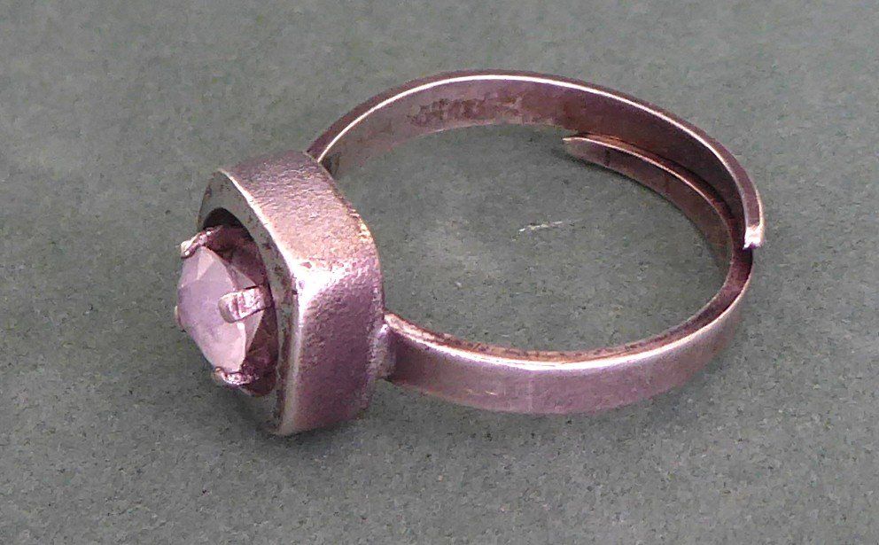 Anelli: Ring 925 Silber mit echtem Quarz Stein, – Usato da Muri AG venduto da silvermouse007 3