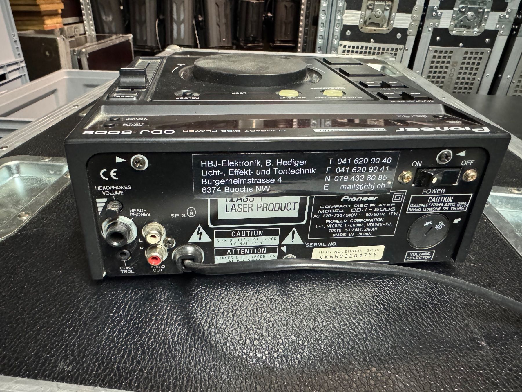 Pioneer Lettore multimediale & Streamer: Pioneer CDJ-500s CD-Player – Usato da Oberdorf NW venduto da AndotechnicsGmbH 1