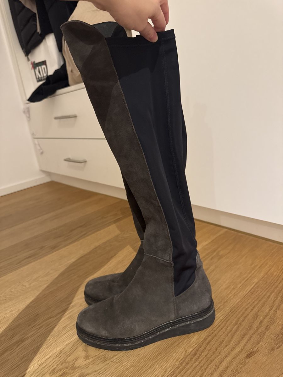 Globus Scarpe da donna: Overknee Stiefel Wildleder Gr. 37 – Nuovo (secondo la descrizione) da Niederteufen venduto da sophia2025 2