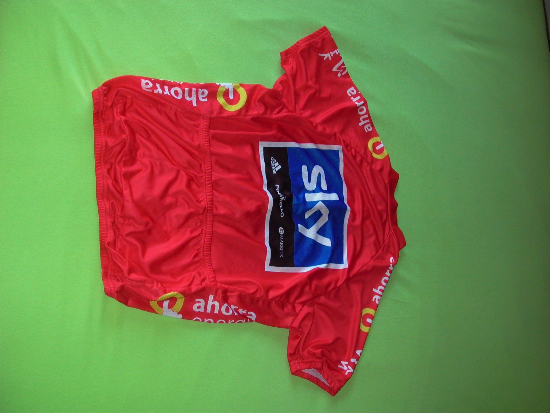 Canottiere & Pantaloni: Maglie da ciclismo SKY non originali – Usato da Calpiogna venduto da maloernox 4