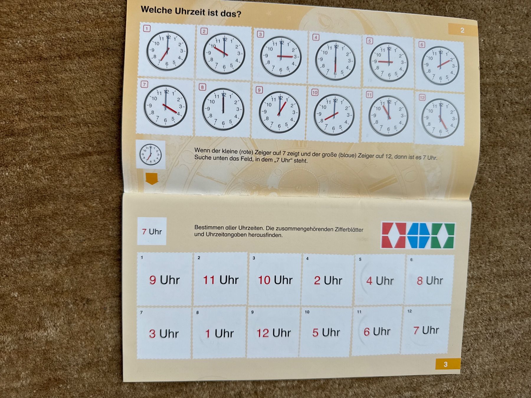 Jeux: Mini-Lük Heft, Wie spät ist es? – Neuf (Voir description) à Aarau par Kilauea 1
