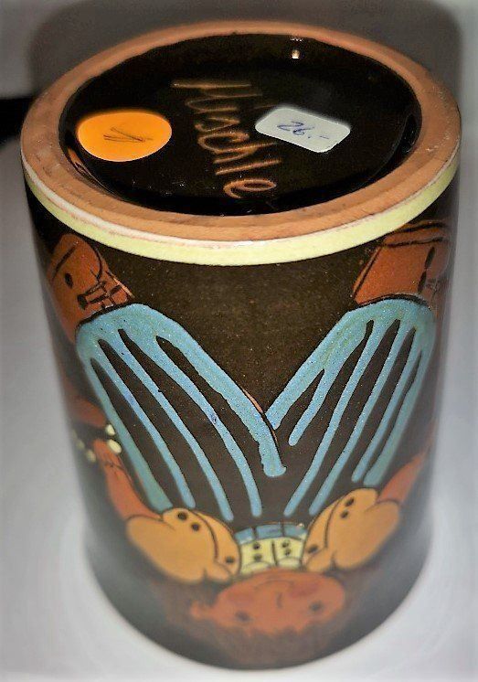 Tazze: Becher Bauernmädchen Berner Keramik (1) – Nuovo (secondo la descrizione) da Lutzenberg venduto da Truhe 3