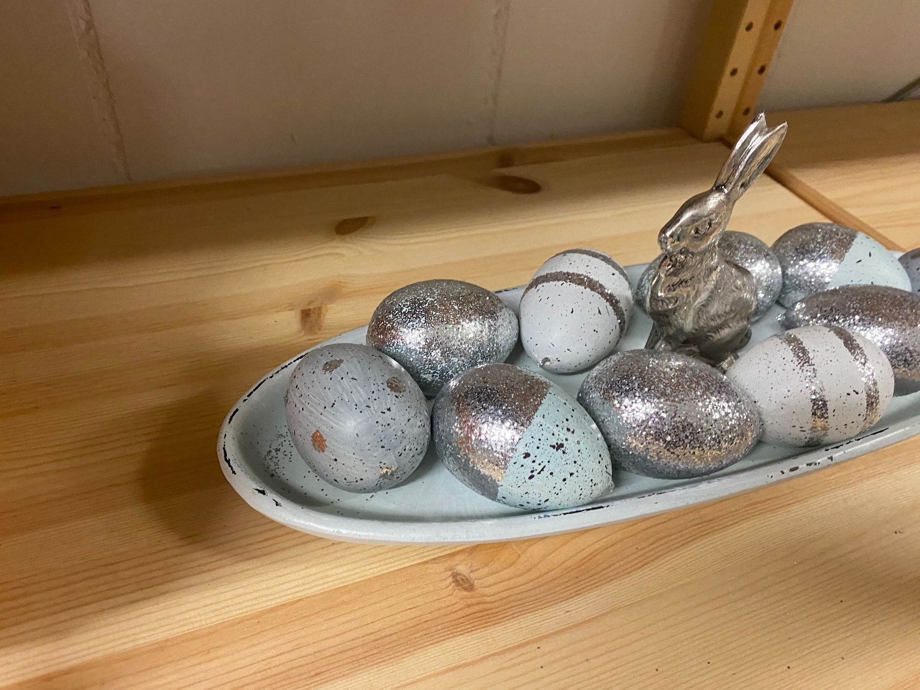 Tutte le decorazioni: seltenes einmaliges Décor mit Zinnhase, 38cm – Nuovo (secondo la descrizione) da Winkel venduto da ferrari2022 2