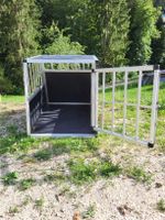 Hundebox Aluminium guter Zustand