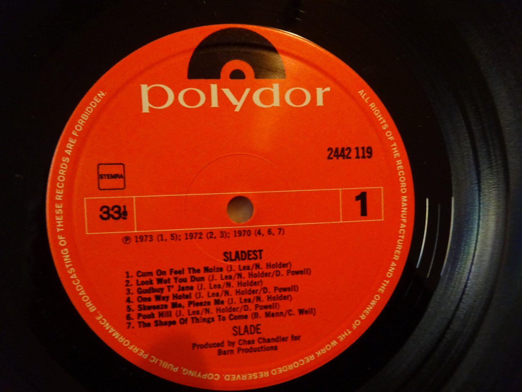 Dischi in vinile: SLADE ** SLADEST – Usato da Luzern venduto da xrayspex99 3