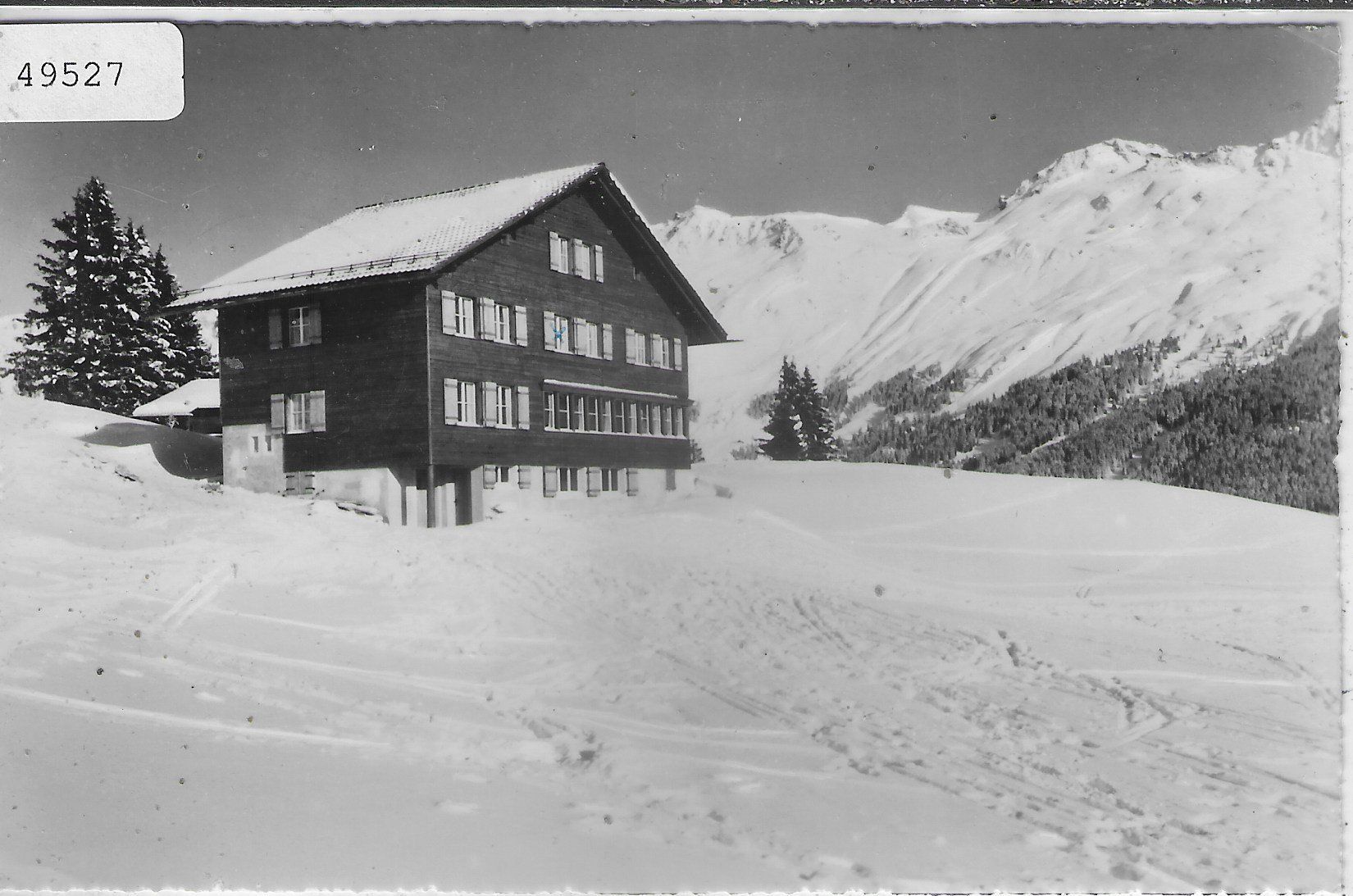 Ansichtskarten: Lenzerheide - Ferienheim Männedorf "Tga da Lai" im Winter – Gebraucht aus Ettingen von Kartenplanet