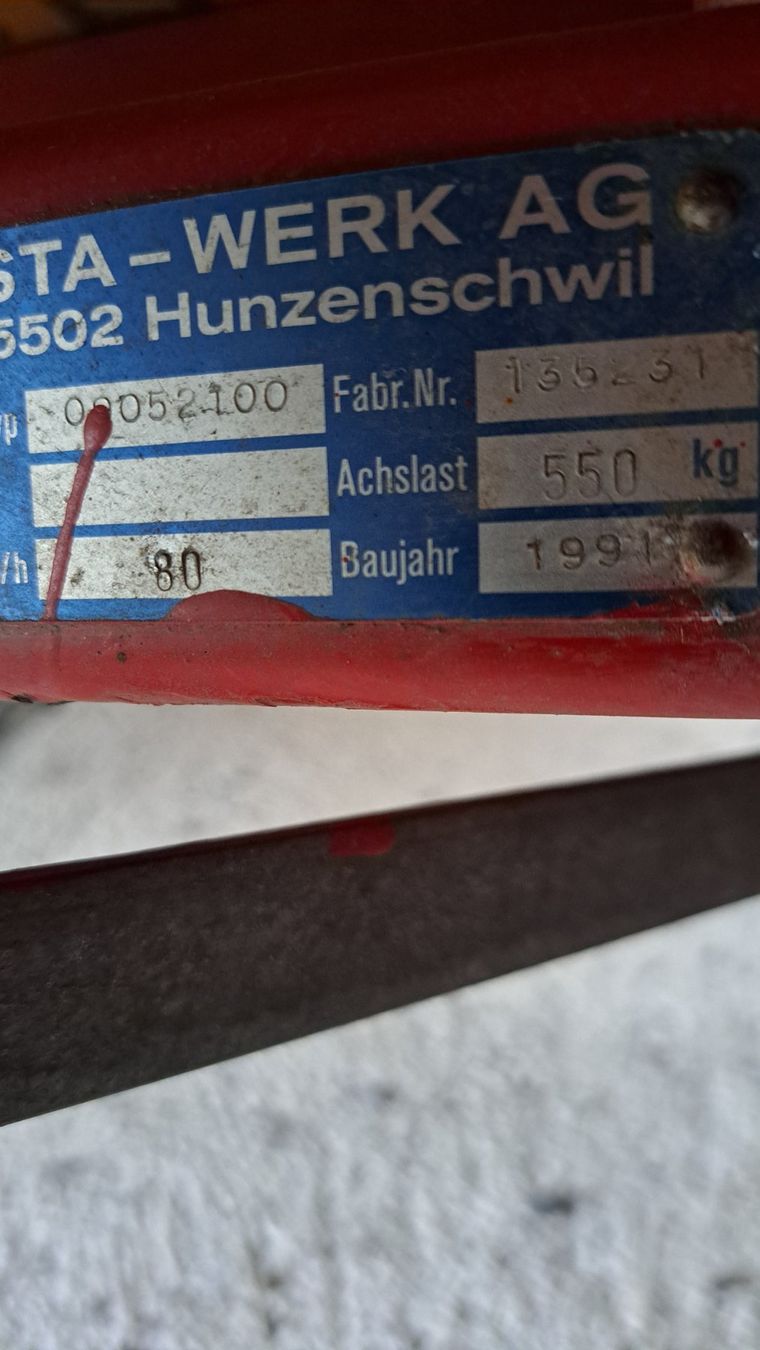 Anhänger: Anhänger – Gebraucht aus Unterbach BE von Wandel 4