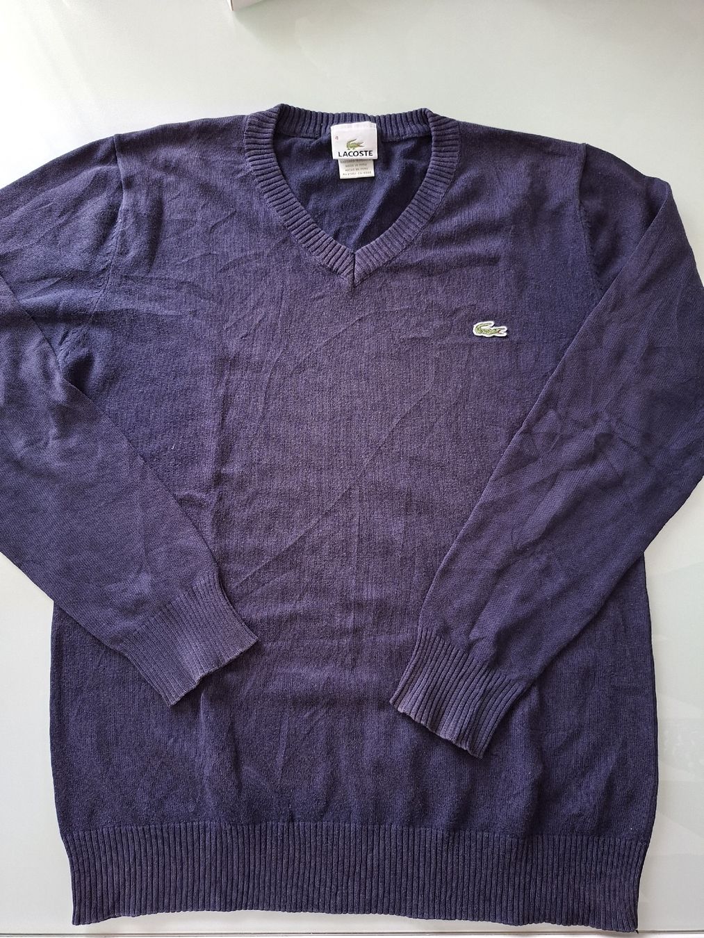 Lacoste Maglioni & Felpe: Pull Lacoste Homme bleu marine, Taille 4 - – Usato da Renens VD venduto da ser_j2fn