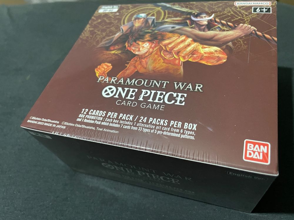 One piece Paramount War Booster Box