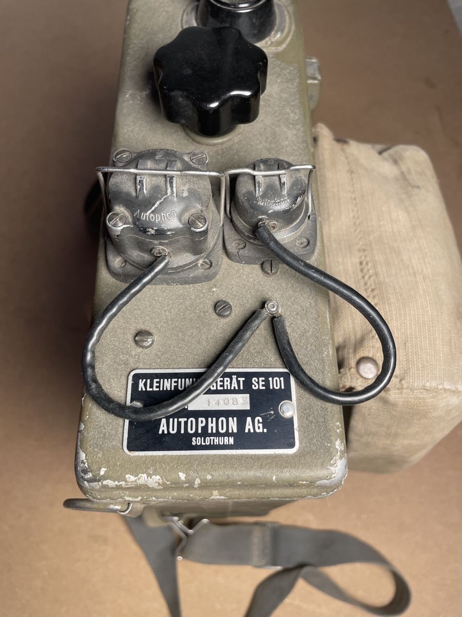 Radios: Schweizer Armee - Radio SE-101/102 E-604 – Defekt aus Fribourg von JohnB4 3