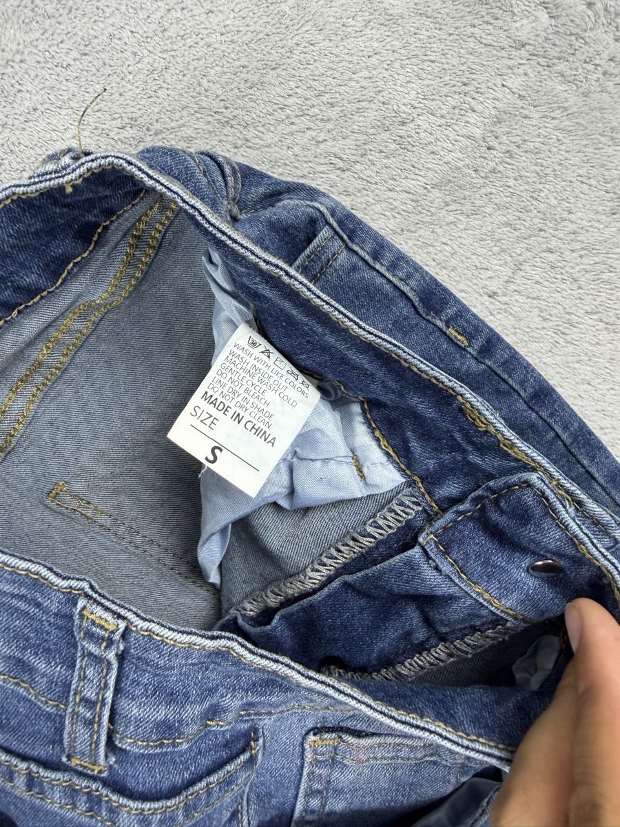 Jeans: Y2k style bootcut jeans with flowers – Usato da Erlinsbach SO venduto da TogaResell 6