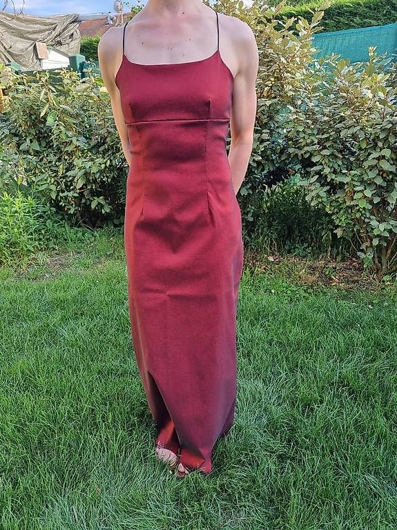 Vestiti: Robe de soirée bordeaux – Nuovo e nell'imballaggio originale da Chêne-Bourg venduto da lil_v66r