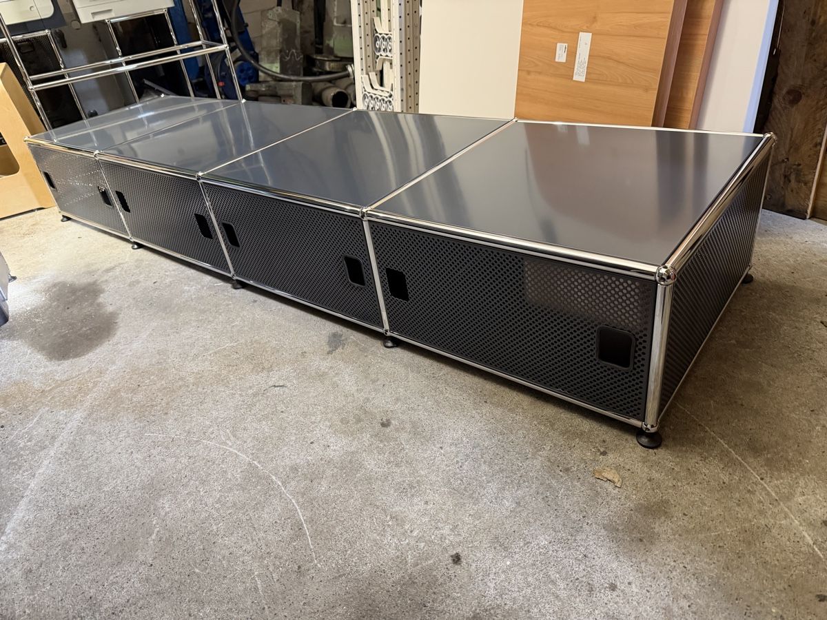 USM Mobili TV: USM Haller Sideboard, Lowboard, Fernsehenmöbel 2 m breit – Usato da Zürich venduto da Zvijerka 4