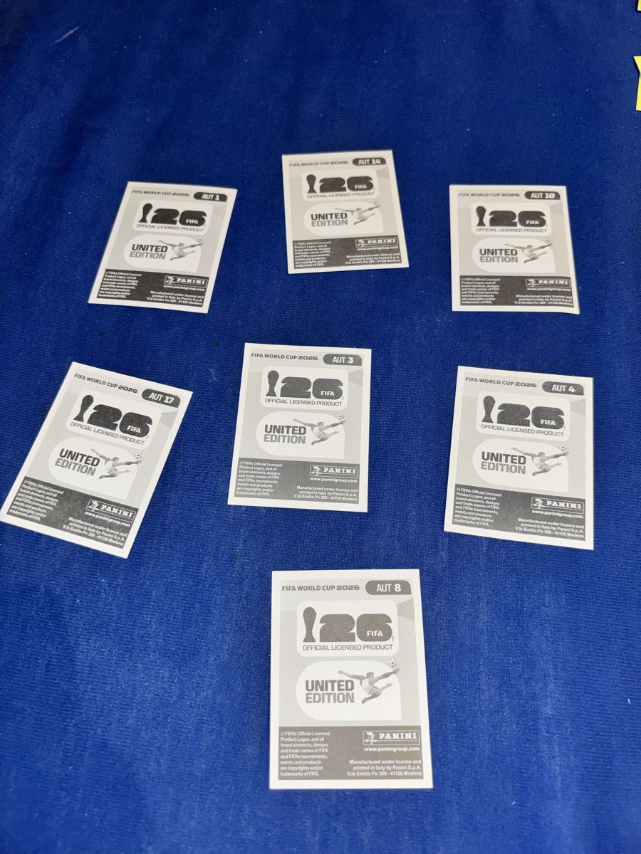 Panini Carte collezionabili: Österreich 7x panini – Nuovo (secondo la descrizione) da Olten venduto da Melxnie_46 1