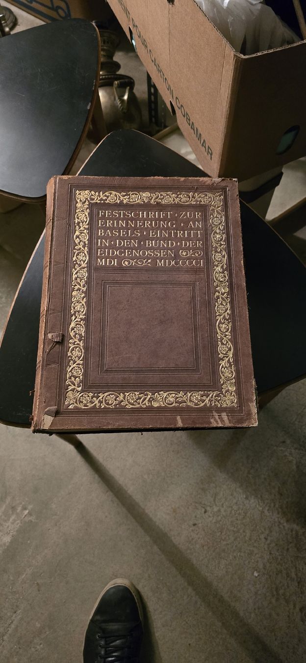 Libri: Historisches Buch "Festschrift Basel" 1901 – Usato da Basel venduto da Jcva 8