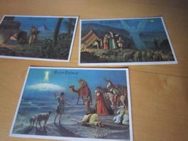 No15 antike Postkarten Buon Natale AB NUR 75 RP