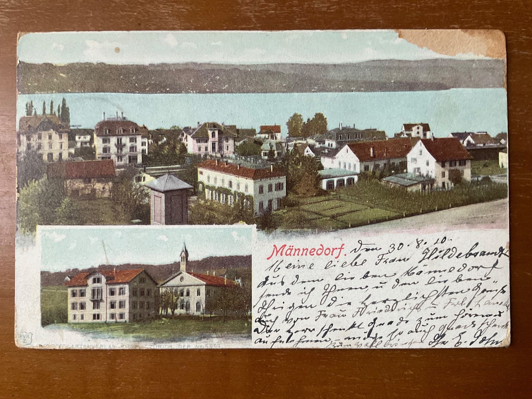 Cartes postales: AK Männedorf 1910 – D'occasion à Zürich par Tolima194