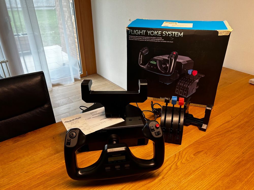 Logitech G Pro Flight Yoke System | Kaufen auf Ricardo