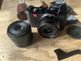 Leica CL + 23mm, 40mm und Zubehör