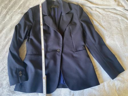 Blazer, Jacke Mango dunkelblau, gefüttert, Gr. XL