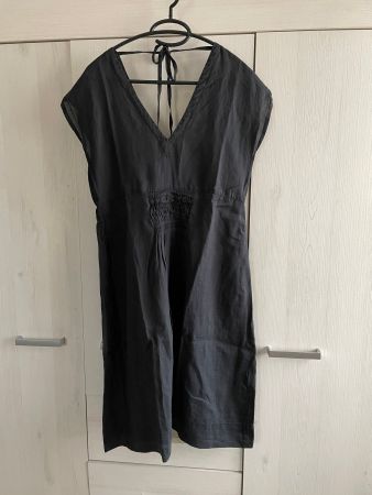 NILE 100% Ramie Kleid - Gr. S
