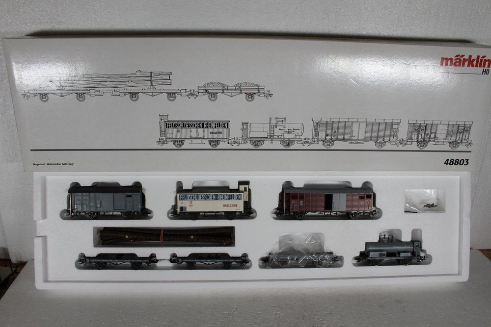 342 Märklin Wagenset Historischer Güterzug SBB Ep. 2 - Train Miniature HO - Occasion